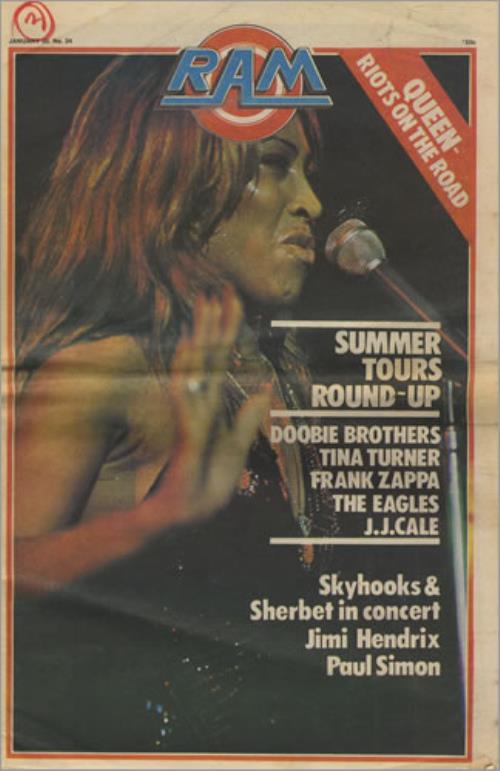 Queen RAM magazine Australian QUEMARA419583