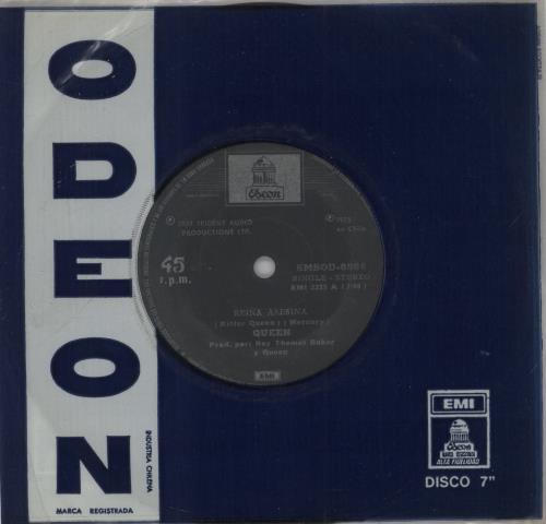 Queen Reina Asesina - VG 7" vinyl single (7 inch record / 45) Chile QUE07RE789939