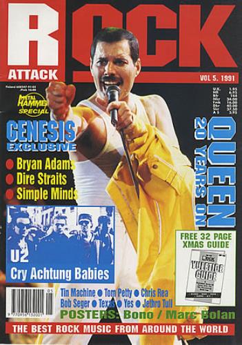 Queen Rock Attack magazine UK QUEMARO396923