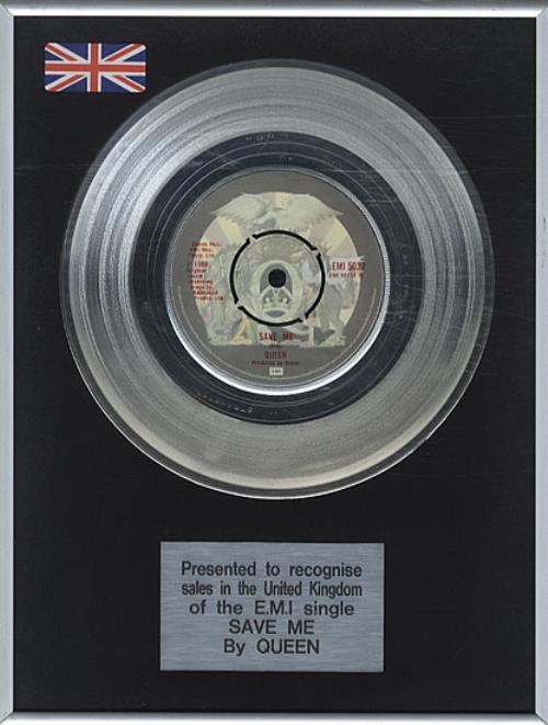 Queen Save Me memorabilia UK QUEMMSA334318