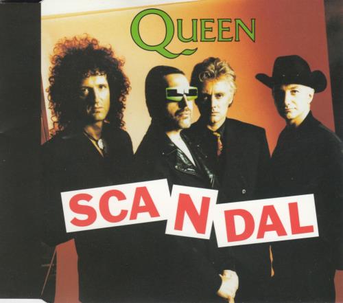 Queen Scandal CD single (CD5 / 5") UK QUEC5SC04802