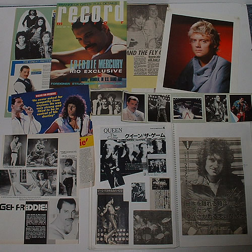 Queen Scrapbook Collection memorabilia UK QUEMMSC327273