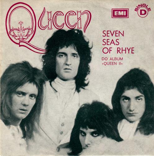 Queen Seven Seas Of Rhye 7" vinyl single (7 inch record / 45) Portuguese QUE07SE789874
