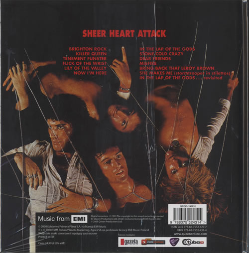 Queen Sheer Heart Attack - Sealed CD album (CDLP) Polish QUECDSH463637