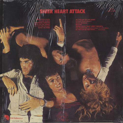 Queen Sheer Heart Attack vinyl LP album (LP record) UK QUELPSH446786