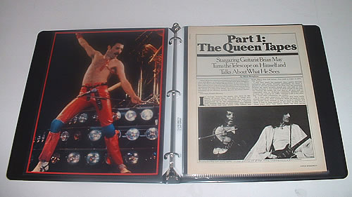 Queen Small Scrapbook memorabilia UK QUEMMSM327984