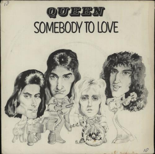 Queen Somebody To Love + P/S - EX 7" vinyl single (7 inch record / 45) Dutch QUE07SO672995
