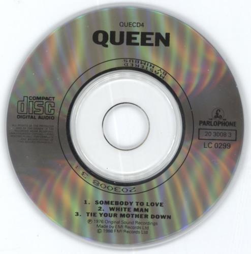Queen Somebody To Love 3" CD single (CD3) UK QUEC3SO805648
