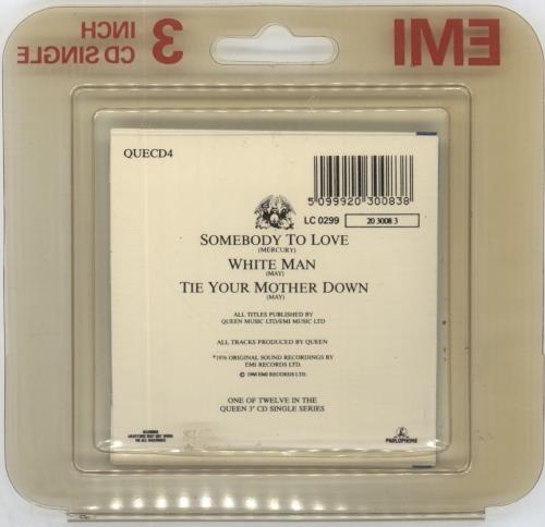 Queen Somebody To Love 3" CD single (CD3) UK QUEC3SO805648