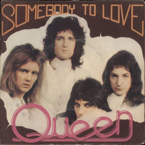 Queen Somebody To Love 7" vinyl single (7 inch record / 45) Portuguese QUE07SO891873