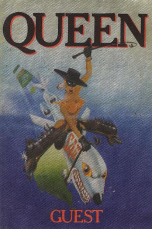 Queen South America Tour tour pass US QUETPSO430202