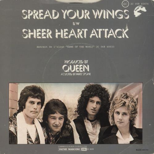 Queen Spread Your Wings 7" vinyl single (7 inch record / 45) French QUE07SP334587