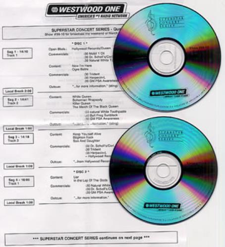 Queen Superstar Concert Series 2 CD album set (Double CD) US QUE2CSU135109