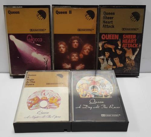 Queen Ten Cassette Albums cassette album UK QUECLTE332166