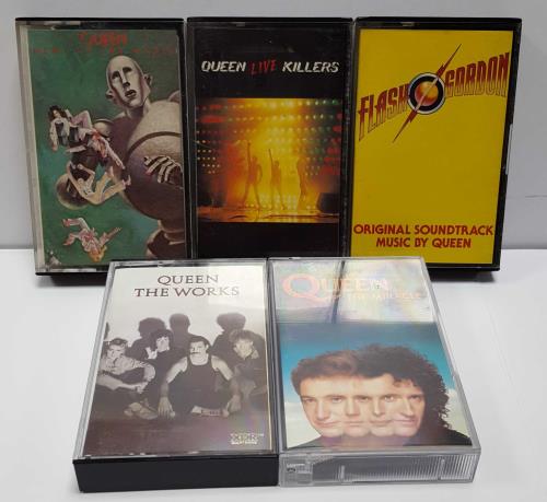 Queen Ten Cassette Albums cassette album UK QUECLTE332166