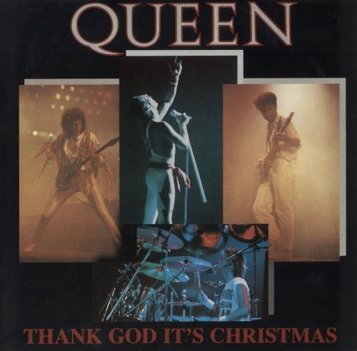 Queen Thank God It's Christmas - EX 12" vinyl single (12 inch record / Maxi-single) UK QUE12TH690076