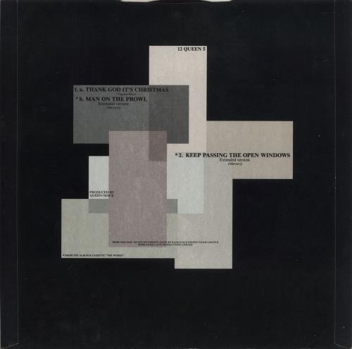 Queen Thank God It's Christmas - EX 12" vinyl single (12 inch record / Maxi-single) UK QUE12TH690076