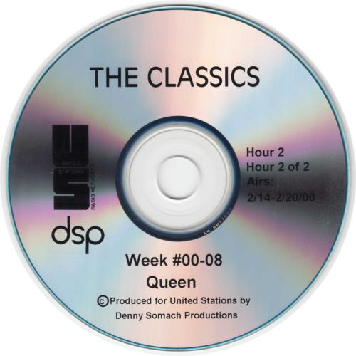 Queen The Classics CD-R acetate US QUECRTH159340