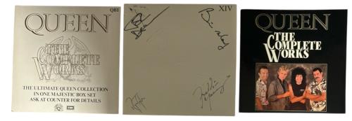 Queen The Complete Works - Fully Autographed Vinyl Box Set UK QUEVXTH887489