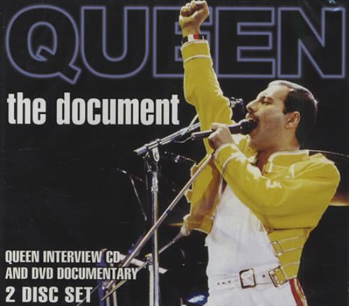 Queen The Document 2-disc CD/DVD set UK QUE2DTH398393
