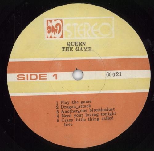 Queen The Game vinyl LP album (LP record) South Korean QUELPTH793034