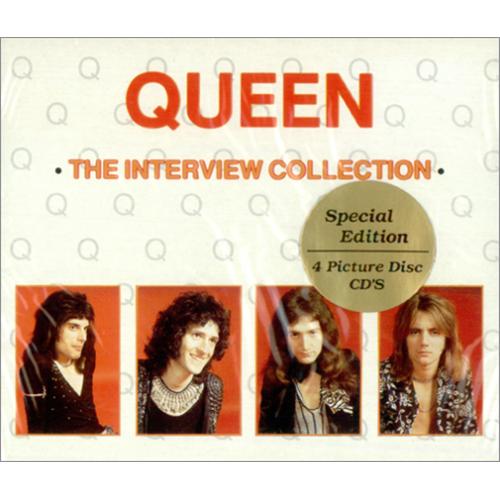 Queen The Interview Collection 4-CD album set UK QUE4CTH219538