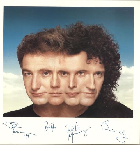 Queen The Miracle + Print 12" vinyl single (12 inch record / Maxi-single) UK QUE12TH22044