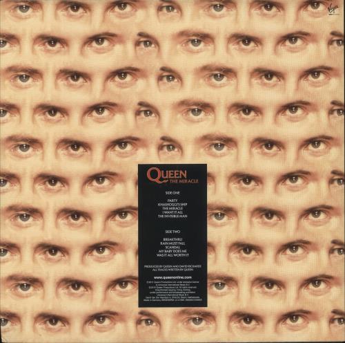 Queen The Miracle - 180 Gram vinyl LP album (LP record) UK QUELPTH874120