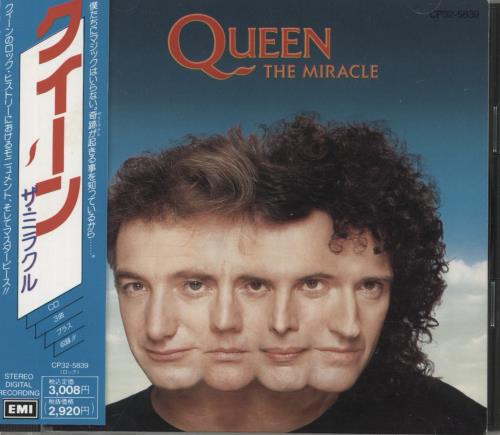 Queen The Miracle CD album (CDLP) Japanese QUECDTH233816