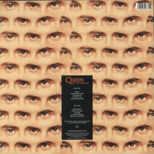 Queen The Miracle vinyl LP album (LP record) UK QUELPTH513777