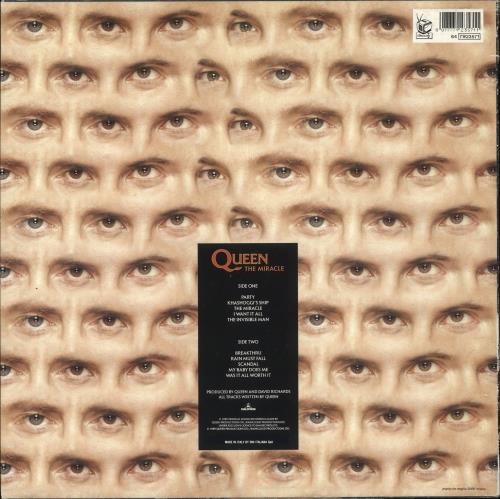 Queen The Miracle vinyl LP album (LP record) Italian QUELPTH726922