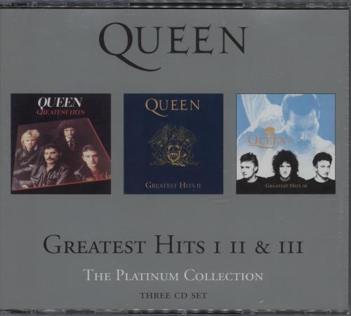 Queen The Platinum Collection 3-CD album set (Triple CD) UK QUE3CTH753555