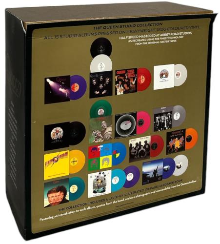 Queen The Queen Studio Collection - EX Vinyl Box Set UK QUEVXTH849070