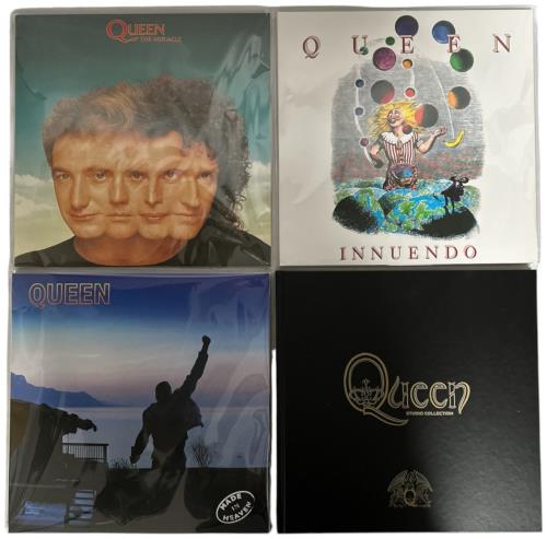 Queen The Queen Studio Collection - EX Vinyl Box Set UK QUEVXTH849070