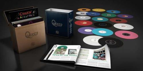 Queen The Queen Studio Collection - Coloured Vinyl Vinyl Box Set UK QUEVXTH724802