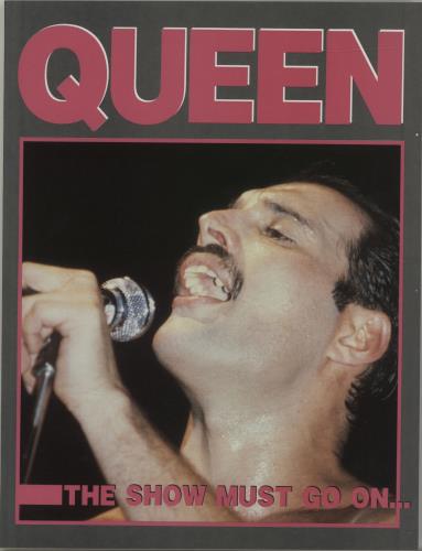 Queen The Show Must Go On book German QUEBKTH678464