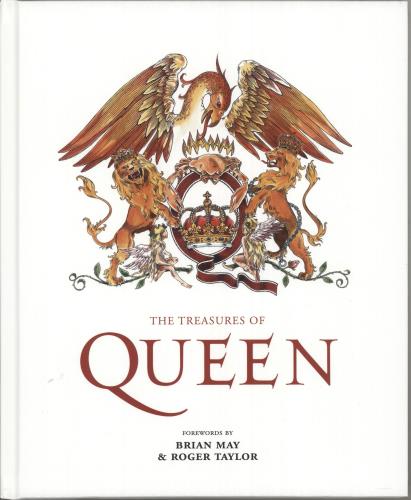 Queen The Treasures Of Queen book UK QUEBKTH736235