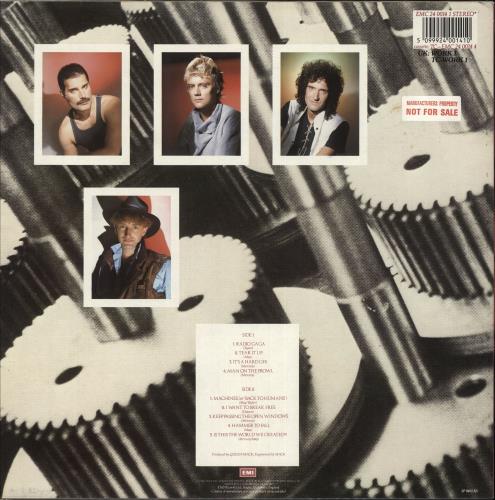 Queen The Works - Factory Sample vinyl LP album (LP record) UK QUELPTH531165