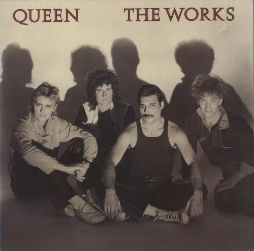Queen The Works - VG vinyl LP album (LP record) UK QUELPTH870719