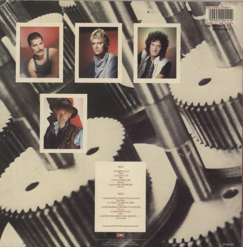 Queen The Works - VG vinyl LP album (LP record) UK QUELPTH870719