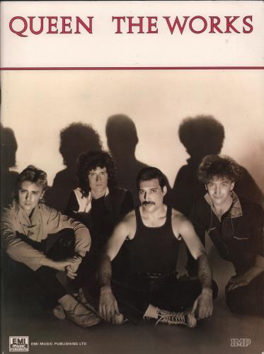 Queen The Works sheet music UK QUESMTH219325