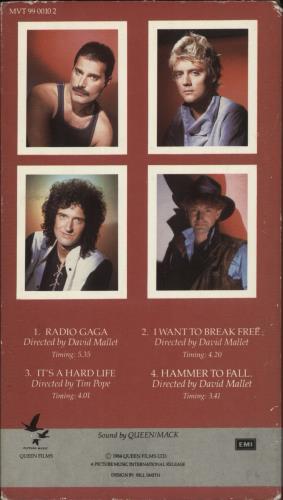 Queen The Works video (VHS or PAL or NTSC) UK QUEVITH242686