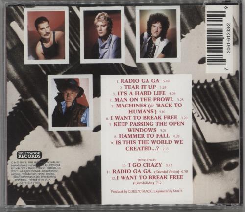 Queen The Works CD album (CDLP) US QUECDTH343205