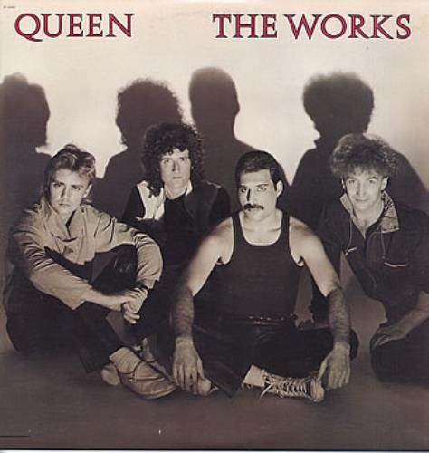 Queen The Works vinyl LP album (LP record) US QUELPTH64366