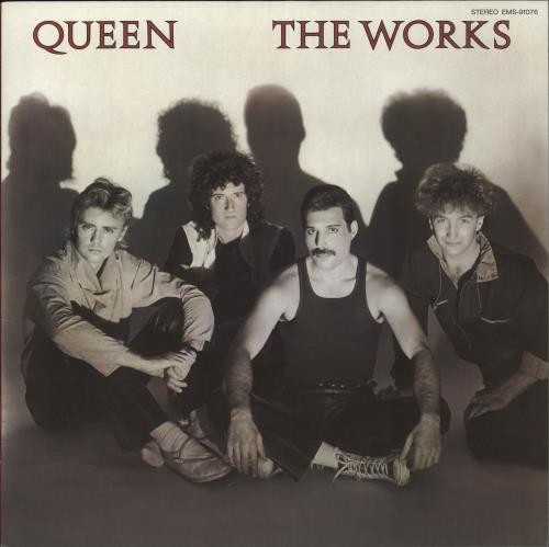 Queen The Works vinyl LP album (LP record) Japanese QUELPTH711368