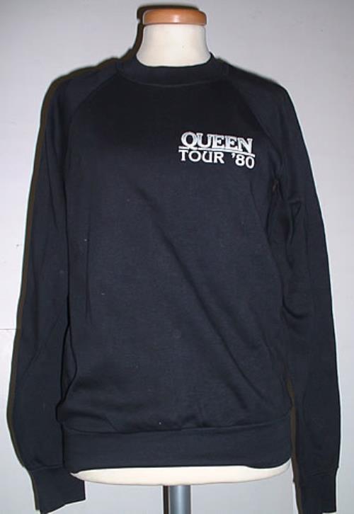 Queen Tour '80 Sweatshirt - Black M t-shirt UK QUETSTO326122