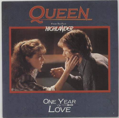 Queen Un Ano De Amor 7" vinyl single (7 inch record / 45) Spanish QUE07UN662536