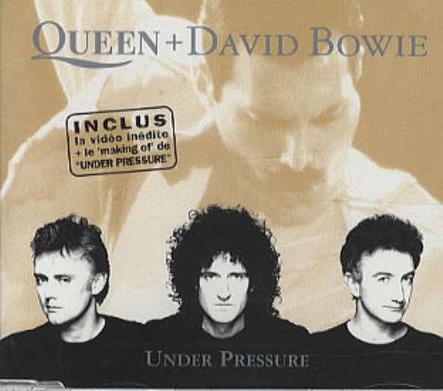 Queen Under Pressure CD single (CD5 / 5") French QUEC5UN218100