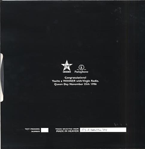 Queen Virgin Radio Queen Day Winner - It's A Beautiful Day 12" vinyl single (12 inch record / Maxi-single) UK QUE12VI290273