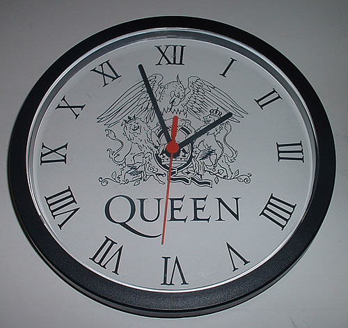 Queen Wall Clock memorabilia UK QUEMMWA328002